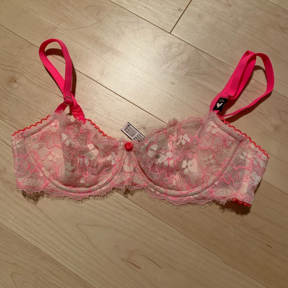 Sheer Lace Bra